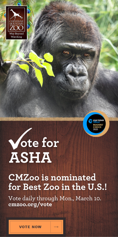 Vote for CMZoo for Best Zoo in USAToday's 10Best Reader's Choice Awards