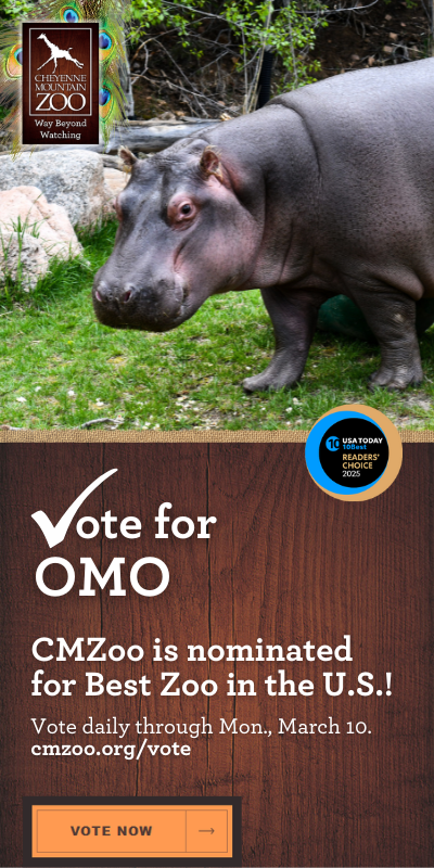 Vote for CMZoo for Best Zoo in USAToday's 10Best Reader's Choice Awards