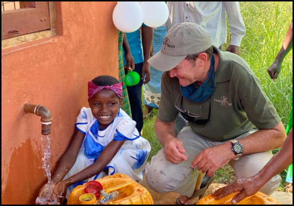 CMZoo helps fund clean water wells at Tsavo Trust HQ and nearby communities.